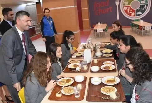 Vali Bektaş Bahçeşehir Koleji Öğrencileri İle Buluştu